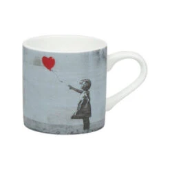 MUG Tasse Porcelaine Könitz BANKSKY Fille Avec Ballon 38cl