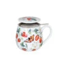 MUG Tasse Tisanière Avec Couvercle Porcelaine Könitz FRUITY TEA STRAWBERRY -Élégance Bar Soldes mug tasse tisaniere avec couvercle porcelaine konitz fruity tea strawberry