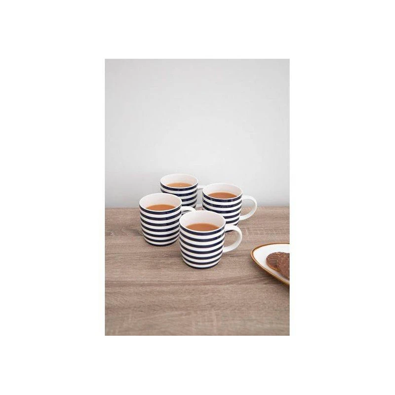 Kitchen Craft Nautical Stripes Mug Porcelaine 42.5 Cl KitchenCraft - Les 4 9 Kitchen Craft Nautical Stripes Mug Porcelaine 42.5 Cl KitchenCraft - Les 4 – Image 7