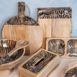 PHOENIX Plat Apéritif Snack En Manguier TABLE PASSION -Élégance Bar Soldes phoenix plat aperitif snack en manguier table passion p 2