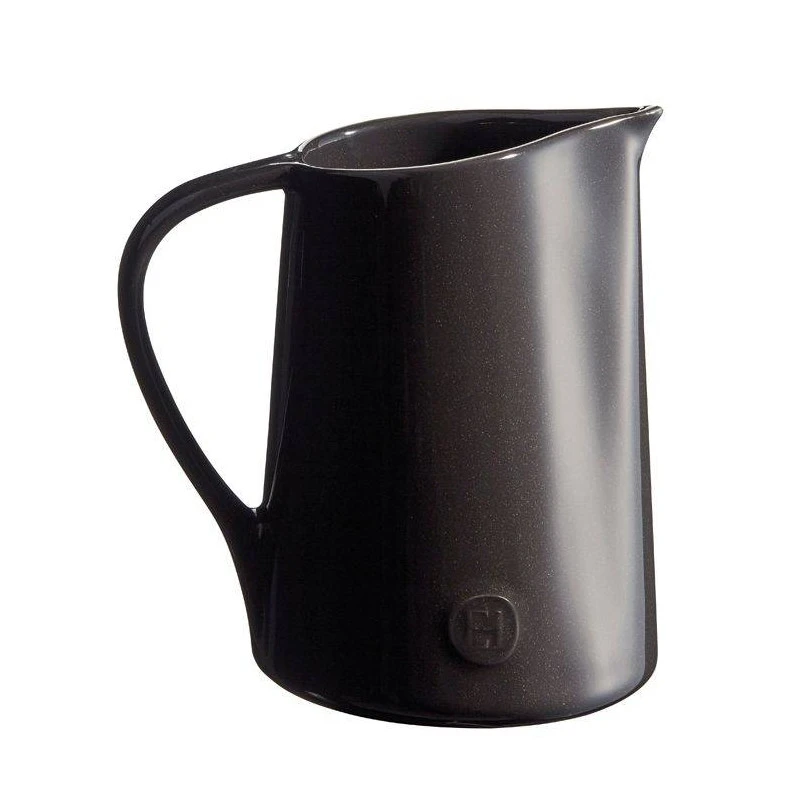 Pichet Carafe Céramique Emile Henry 0.9 L Fusain 4 Pichet Carafe Céramique Emile Henry 0.9 L Fusain – Image 2