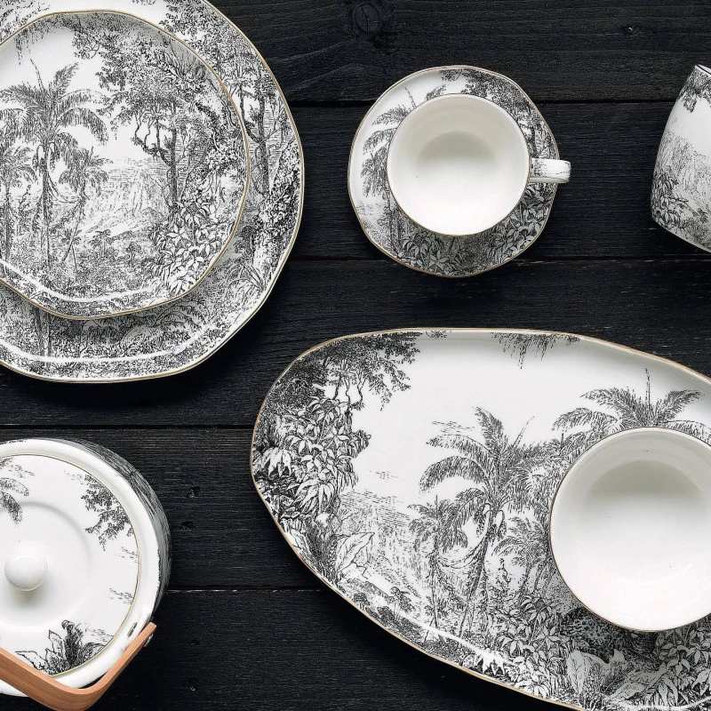 EASY LIFE RAIN FOREST Tasse Thé Café En Porcelaine 12 Cl 5 EASY LIFE RAIN FOREST Tasse Thé Café En Porcelaine 12 Cl – Image 4