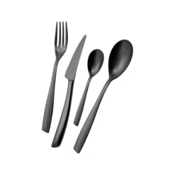 RIVIERA Cuillère à Café BUGATTI Finition PVD Noir Mat - L´unité -Élégance Bar Soldes riviera cuillere a cafe bugatti finition pvd noir mat lunite 7