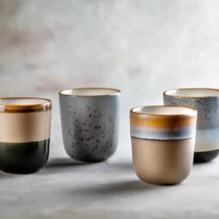 ROMA Set De 4 Mug En Céramique 330 Ml Leonardo -Élégance Bar Soldes roma set de 4 mug en ceramique 330 ml leonardo 3