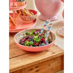 Saladier En Mélamine D 30 Cm RICE Sandy Flower -Élégance Bar Soldes saladier en melamine d 30 cm rice sandy flower nvs 3