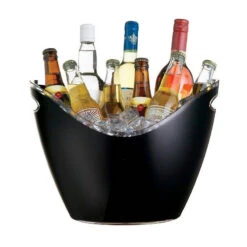 Kitchen Craft Seau Vasque Noir à Bouteilles Champagne Cocktails Punchs SANGRIA