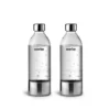 Set De 2 Bouteilles PET 1 L AARKE -Élégance Bar Soldes set de 2 bouteilles pet 1 l aarke