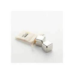 Set De 2 Glaçons Réutilisables En Inox Avec Pochette Point Virgule