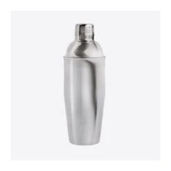 Shaker Cocktail Inox Bouchon Filtre Et Couvercle Point Virgule -Élégance Bar Soldes shaker cocktail inox bouchon filtre et couvercle point virgule 2