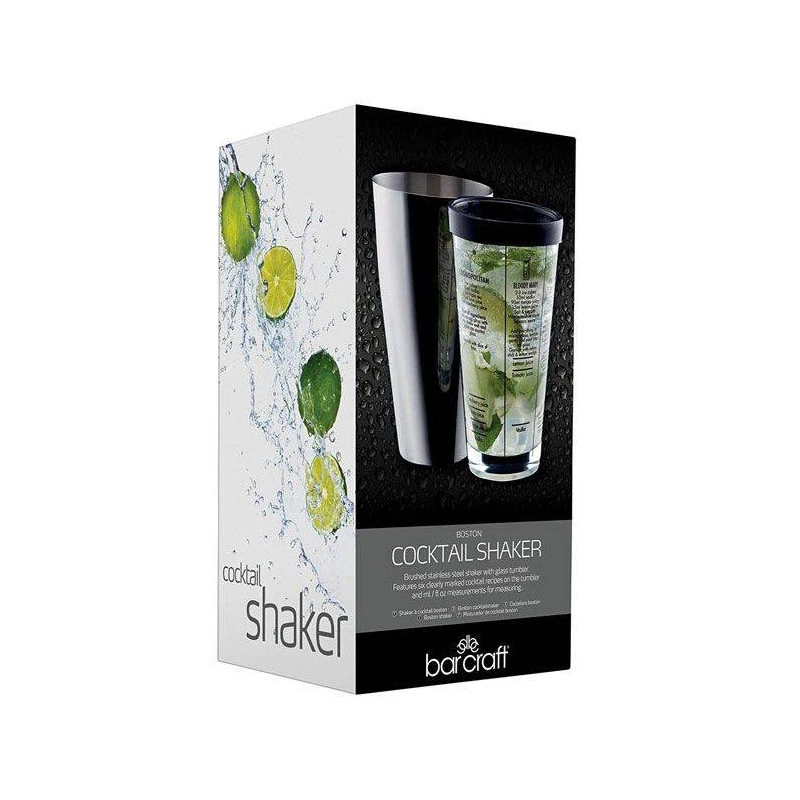 Kitchen Craft SHAKER Cocktail Inox + Verre Gradué 400ml Avec Recettes KitchenCraft 8 Kitchen Craft SHAKER Cocktail Inox + Verre Gradué 400ml Avec Recettes KitchenCraft – Image 6