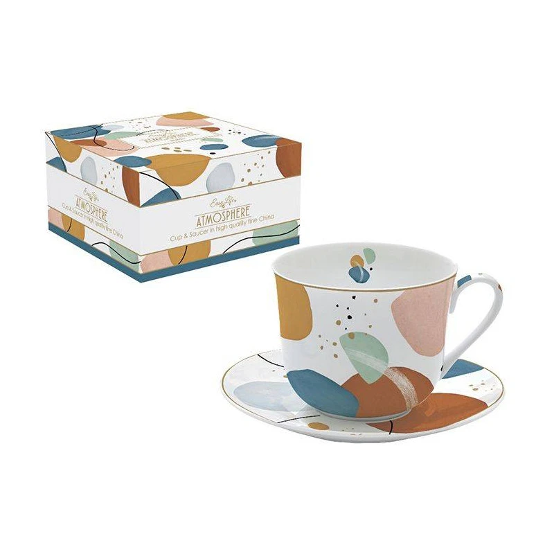 EASY LIFE SHAPES Tasse à Déjeuner Porcelaine Fine 4 EASY LIFE SHAPES Tasse à Déjeuner Porcelaine Fine – Image 2