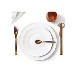 SIDE Ménagère 24 Pièces Inox COUZON Cuivre -Élégance Bar Soldes side menagere 24 pieces inox couzon cuivre 4