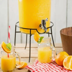 Kilner Support Bonbonne En Verre Avec Robinet Jus Punch 5 - 8 L -Élégance Bar Soldes support bonbonne en verre avec robinet jus punch 5 8 l 2