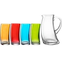 SWING Coffret Pichet 1.3 L Avec 4 Verres Haut 45 Cl LEONARDO SC 15 SWING Coffret Pichet 1.3 L Avec 4 Verres Haut 45 Cl LEONARDO SC -Élégance Bar Soldes swing coffret pichet 13 l avec 4 verres haut 45 cl leonardo 5