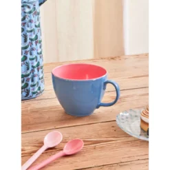 Tasse Jumbo En Mélamine 550 Ml RICE Bleue -Élégance Bar Soldes tasse jumbo en melamine 550 ml rice bleue nvs 4