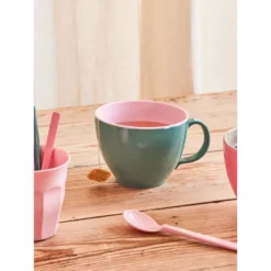 Tasse Jumbo En Mélamine 550 Ml RICE Verte -Élégance Bar Soldes tasse jumbo en melamine 550 ml rice verte nvs 2