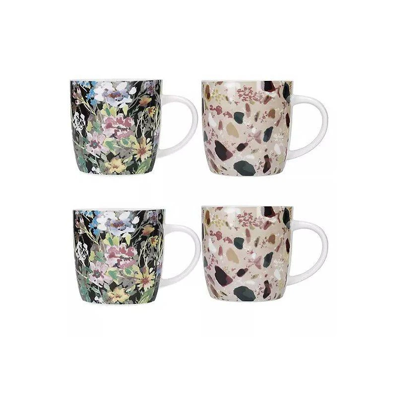 Kitchen Craft Terrazzo Floral Mug Porcelaine 42.5 Cl KitchenCraft - Les 4 4 Kitchen Craft Terrazzo Floral Mug Porcelaine 42.5 Cl KitchenCraft - Les 4 – Image 2