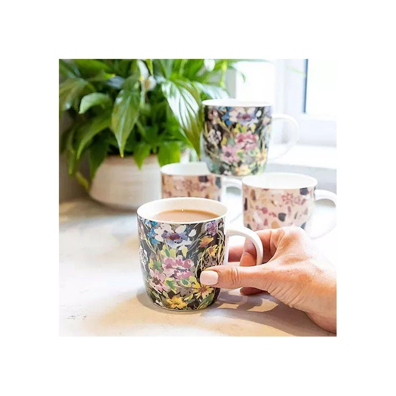 Kitchen Craft Terrazzo Floral Mug Porcelaine 42.5 Cl KitchenCraft - Les 4 6 Kitchen Craft Terrazzo Floral Mug Porcelaine 42.5 Cl KitchenCraft - Les 4 – Image 4