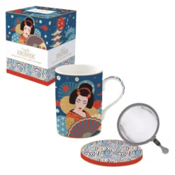 EASY LIFE TOKYO Coffret Tisanière 35 Cl En Porcelaine