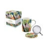 EASY LIFE TROPICAL VIBES Coffret Mug Tisanière Porcelaine -Élégance Bar Soldes tropical vibes coffret mug tisaniere porcelaine