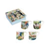 EASY LIFE TROPICAL VIBES Mug Porcelaine - Coffret De 4 -Élégance Bar Soldes tropical vibes mug porcelaine coffret de 4