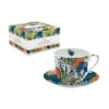 EASY LIFE TROPICAL VIBES Tasse à Déjeuner Porcelaine Fine -Élégance Bar Soldes tropical vibes tasse a dejeuner porcelaine fine