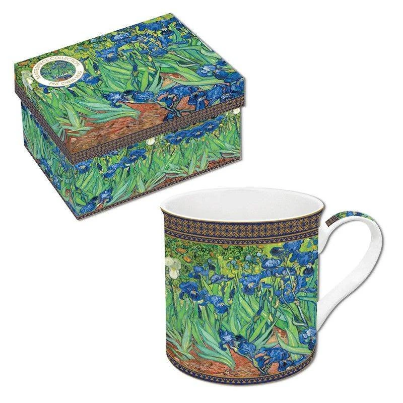 EASY LIFE VAN GOGH Coffret 1 Mug 30cl En Porcelaine Iris 4 EASY LIFE VAN GOGH Coffret 1 Mug 30cl En Porcelaine Iris – Image 2