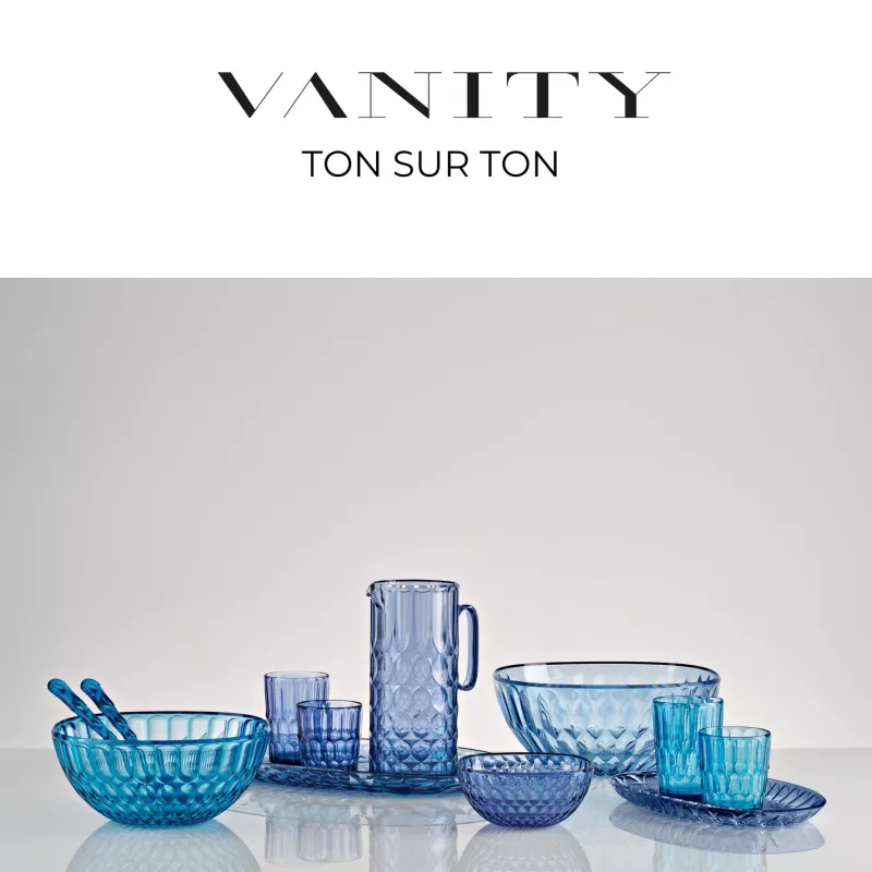 VANITY Grand Plateau Ovale 45X26.5 Cm GUZZINI Bleu Ciel 10 VANITY Grand Plateau Ovale 45X26.5 Cm GUZZINI Bleu Ciel – Image 8