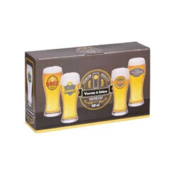 Verre Chope à Bière De 50 Cl Coffret De 4 -Élégance Bar Soldes verre chope a biere de 50 cl coffret de 4 3