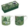 EASY LIFE WOODLAND Coffret 2 Mugs 30cl En Porcelaine -Élégance Bar Soldes woodland coffret 2 mugs 30cl en porcelaine p