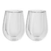 SORRENTO Verre Gobelet Haut Double Paroi 300 Ml ZWILLING - Les 2 -Élégance Bar Soldes zwilling sorrento set 2 verres double paroi 296 ml