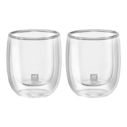 SORRENTO Verre Tasse à Café Expresso Double Paroi 80 Ml ZWILLING - Les 2 -Élégance Bar Soldes zwilling sorrento set 2 verres expresso double paroi 80 ml 13